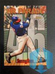 1999 Topps #461 Sammy Sosa Home Run Parade HR 46 Cubs